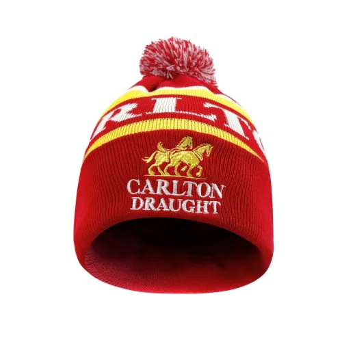 CARLTON DRAUGHT POM BEANIE