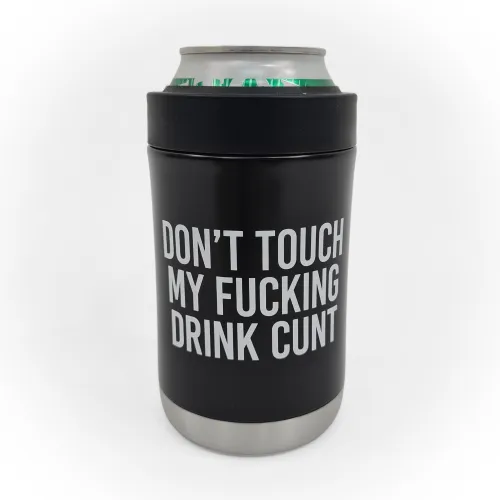 DON'T TOUCH INSULATED DRINK HOLDER