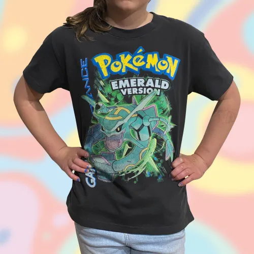 KIDS VINTAGE EMERALD VERSION T-SHIRT