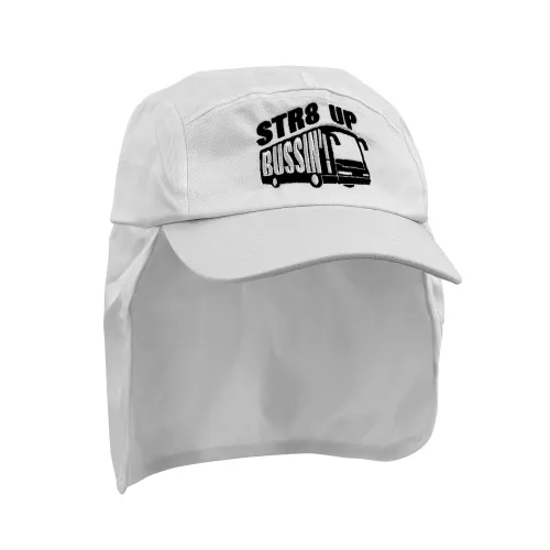 STRAIGHT UP BUSSIN' WHITE LEGIONNAIRES HAT