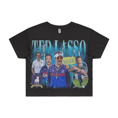 VINTAGE TED LASSO CROP TOP