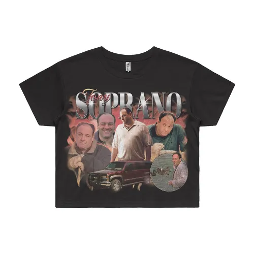 VINTAGE TONY SOPRANO CROP TOP