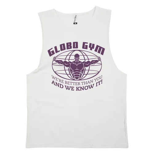 GLOBO GYM WHITE TANK