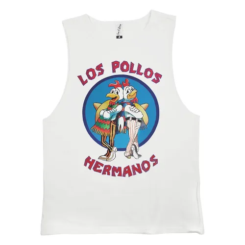 LOS POLLOS WHITE TANK