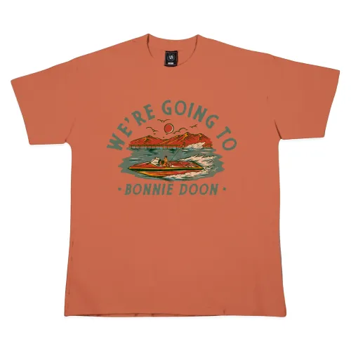 ORANGE BONNIE DOON T-SHIRT