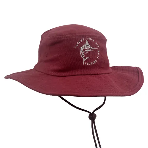 MAROON CAUGHT F ALL WIDE BRIM HAT