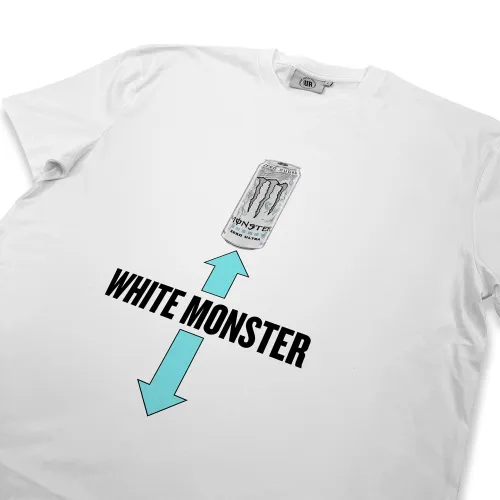 WHITE MONSTER WHITE TEE