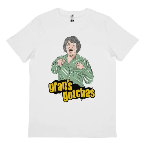 GRAN'S GOTCHAS WHITE TEE