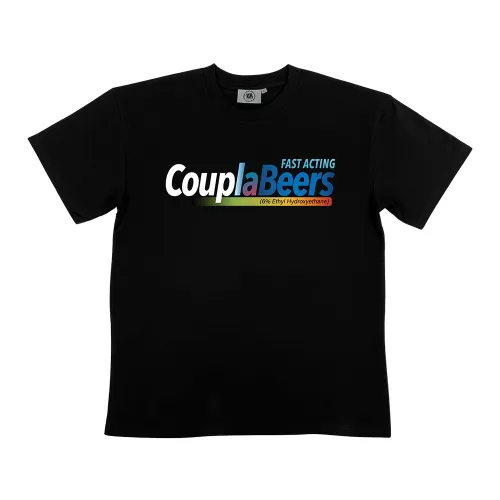 COUPLA BEERS BLACK TEE