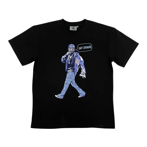 SAY DRAKE BLACK TEE